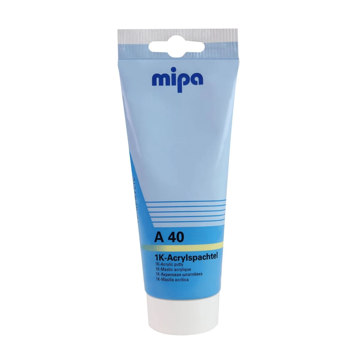 Mipa 1K Acryl Feinspachtel A40 (Tube 250g) 1 Mipa 1K Acryl Feinspachtel A40 (Tube 250g)