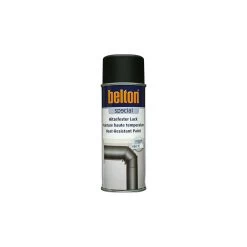 Belton - Spraydose Hitzefester-Lack 650°C Schwarz (400 Ml)