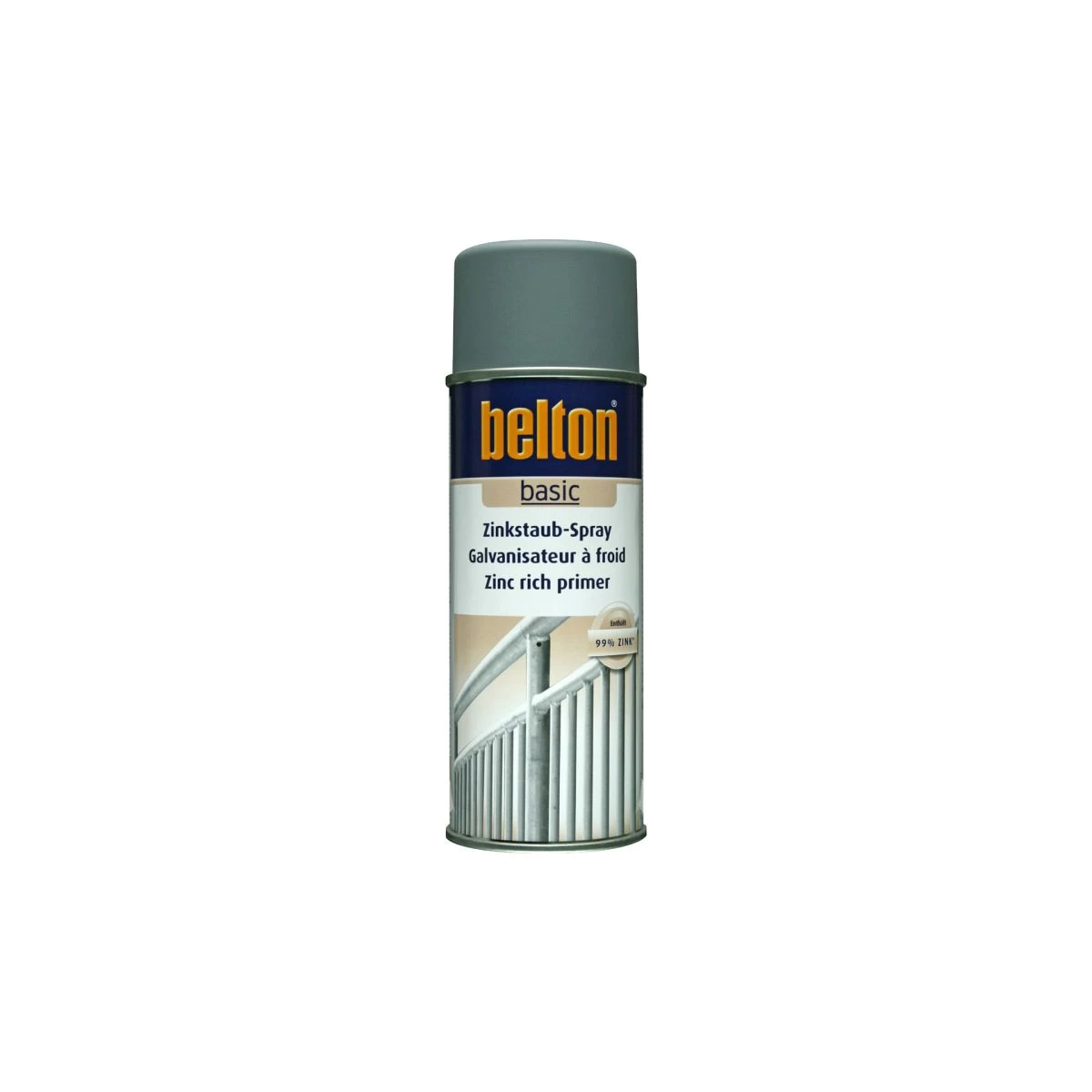 Belton - Spraydose Zinkstaub-Spray Grau (400ml) 1 Belton - Spraydose Zinkstaub-Spray Grau (400ml)