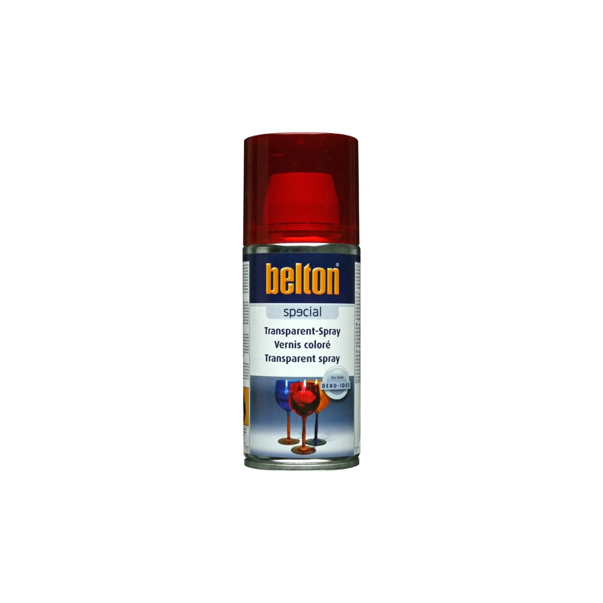 Belton - Spraydose Transparent Spray Rot (150ml) 1 Belton - Spraydose Transparent Spray Rot (150ml)
