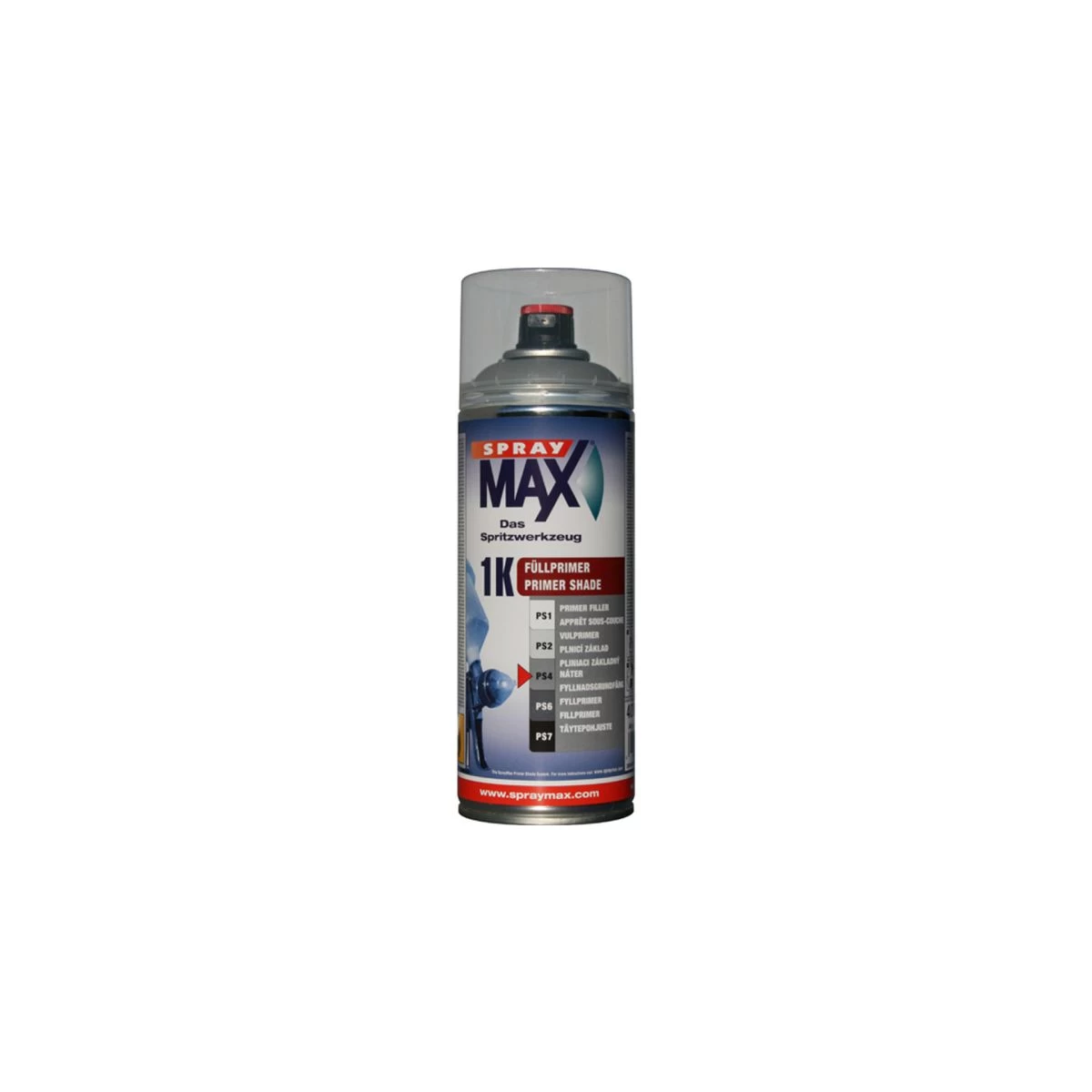 SprayMax 1K Primer Shade NR.4 Füllprimer Mittelgrau (400 Ml) 1 SprayMax 1K Primer Shade NR.4 Füllprimer Mittelgrau (400 Ml)