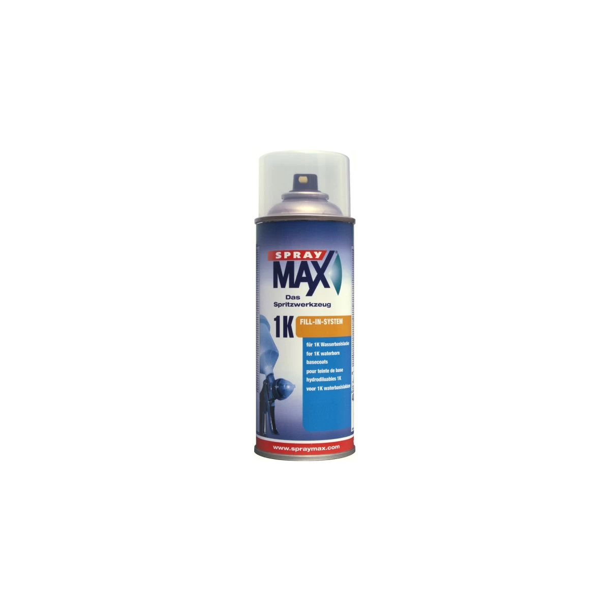 Spray Max - 1K Fill-Clean-System Serie C Für 1K Wasserbasislacke "Serie 900 Waterbase/Reihe 90/Onyx/AquaLine" (319ml) 1 Spray Max - 1K Fill-Clean-System Serie C Für 1K Wasserbasislacke "Serie 900 Waterbase/Reihe 90/Onyx/AquaLine" (319ml)