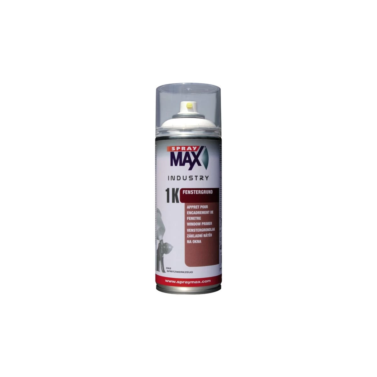 Spray Max - Industry - 1K Fenstergrund Weiss (400ml) 1 Spray Max - Industry - 1K Fenstergrund Weiss (400ml)
