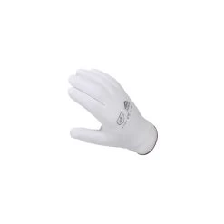 PU Beschichtete Nylon-Handschuhe Weiss (1 Paar, Größe 7)