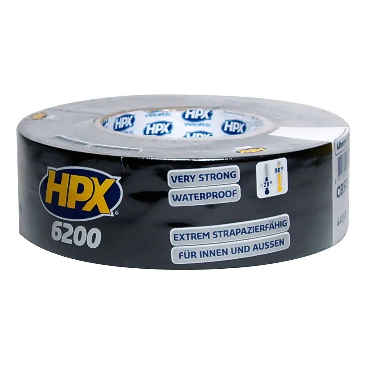 DupliColor HPX-Panzerband 6200 Schwarz (48mm X 50m) 1 DupliColor HPX-Panzerband 6200 Schwarz (48mm X 50m)