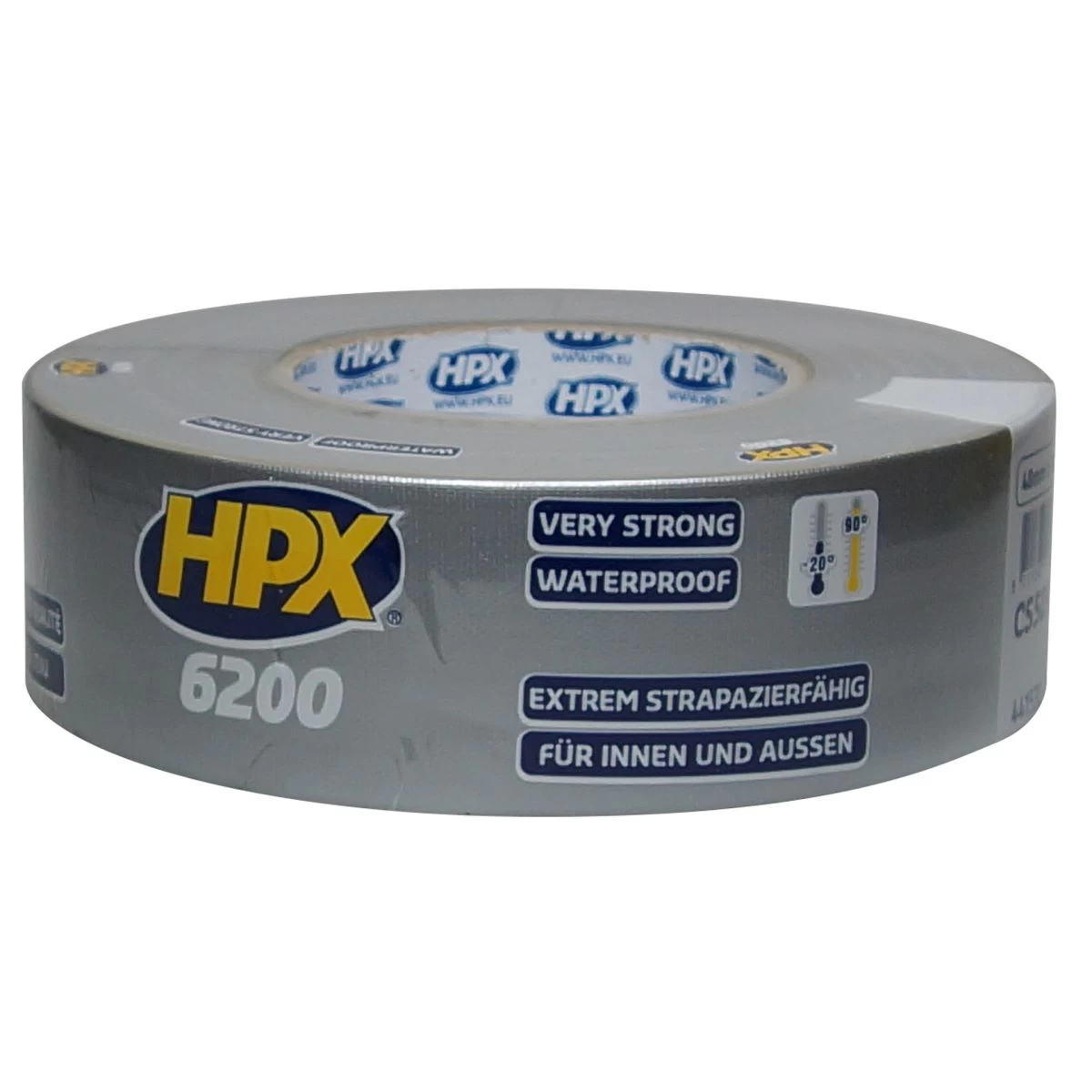 DupliColor HPX-Panzerband 6200 Silber (48mm X 50m) 1 DupliColor HPX-Panzerband 6200 Silber (48mm X 50m)