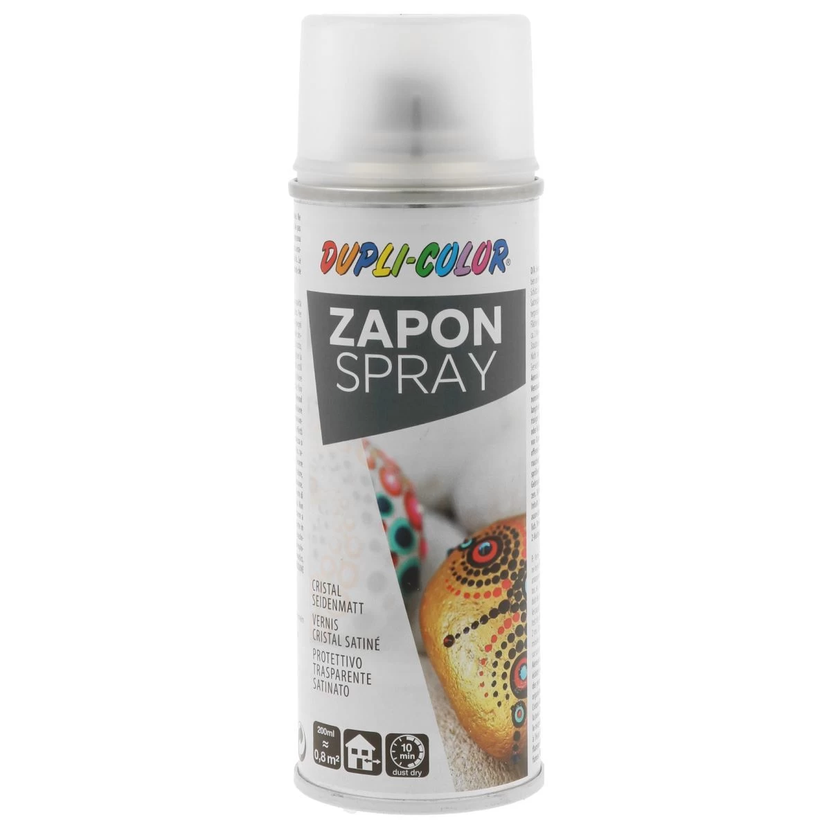 DupliColor Zapon Spray Cristal Seidenmatt (150 Ml) 1 DupliColor Zapon Spray Cristal Seidenmatt (150 Ml)