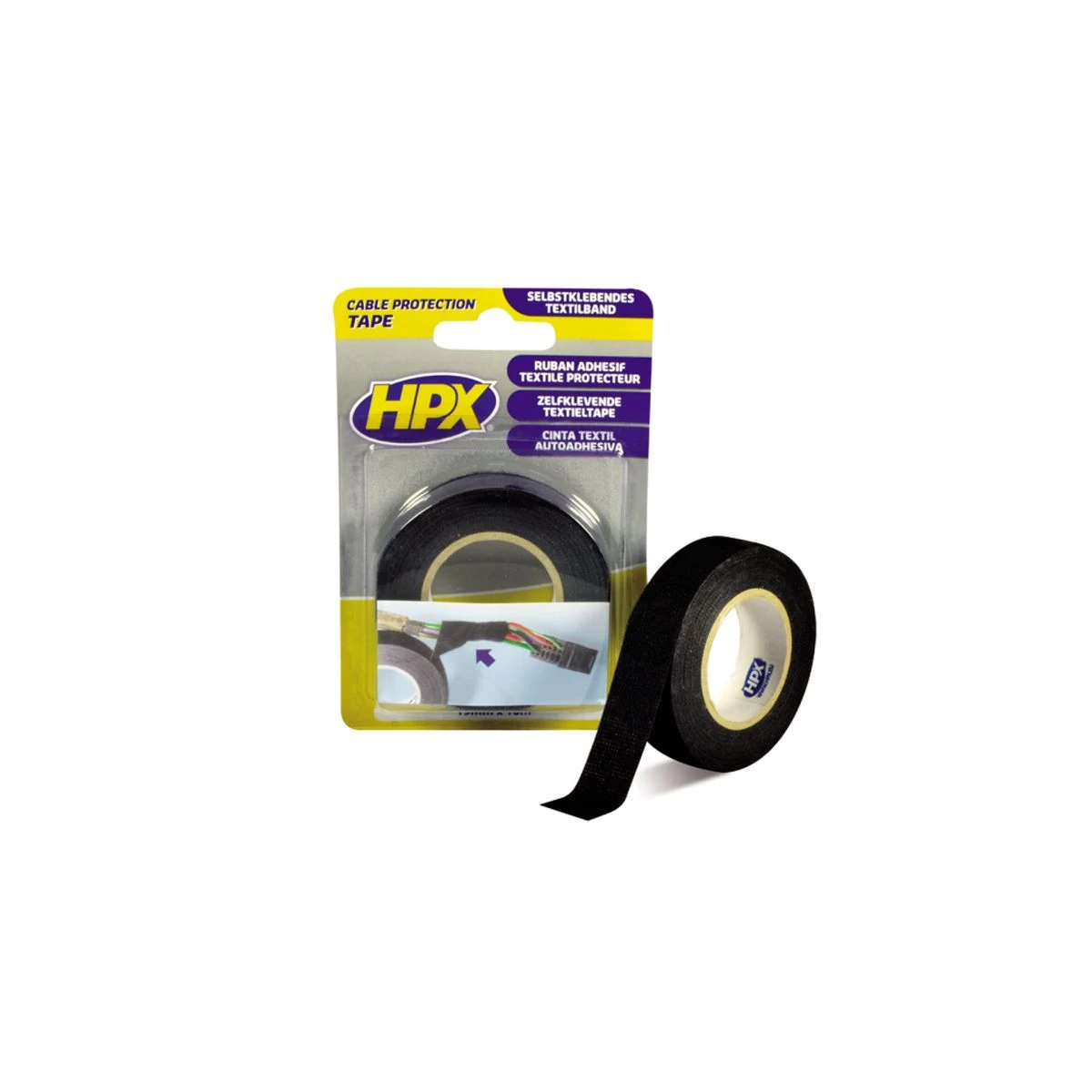 Presto HPX Klebeband Textilband Schwarz (19mm X 10m) 1 Presto HPX Klebeband Textilband Schwarz (19mm X 10m)