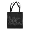 Montana Cotton Bag Jeroo Schwarz 38x42cm Baumwolltasche