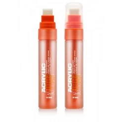 Montana Shock Orange Light 15mm Acrylic Wasserbasierter Marker (1Stk)