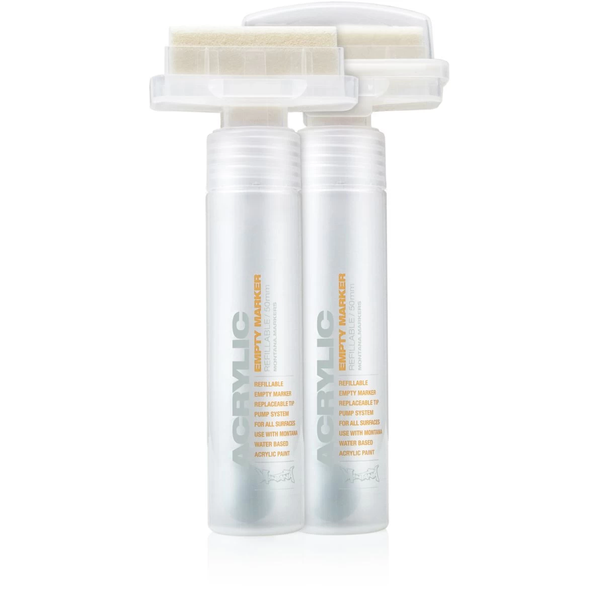 Montana Acrylic Pumpmarker Extra Breit 50mm Leer (1 Stück) 1 Montana Acrylic Pumpmarker Extra Breit 50mm Leer (1 Stück)