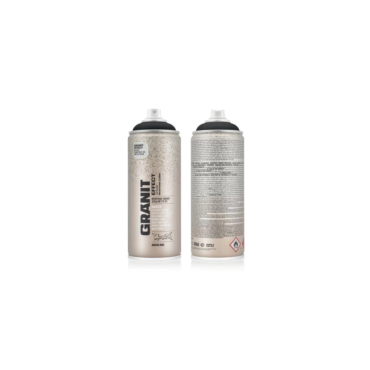 Montana Effekt Spray Granit Black (400ml) 2 Montana Effekt Spray Granit Black (400ml) – Bild 2