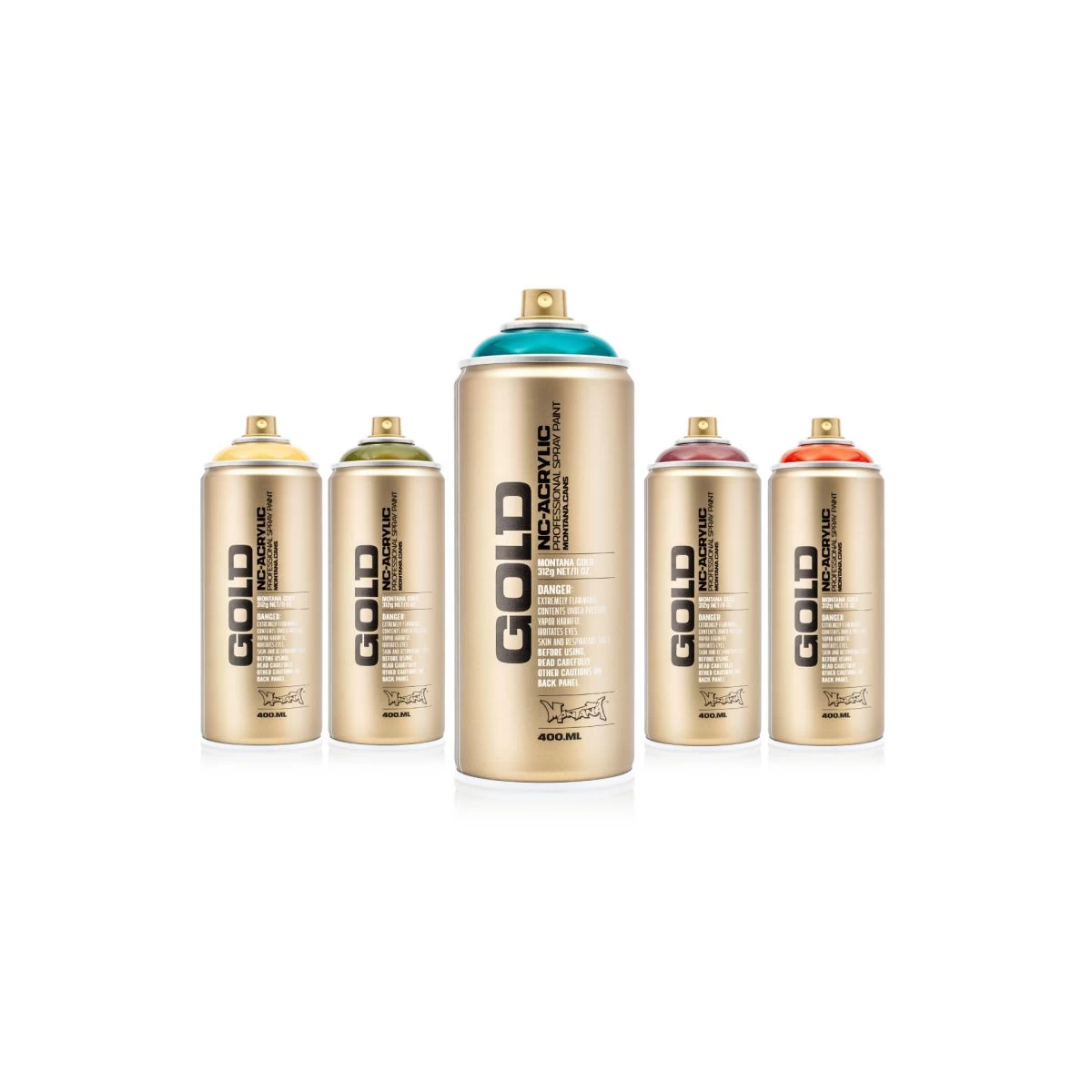 Montana Gold Spraydose Transparent Farben (400ml) 1 Montana Gold Spraydose Transparent Farben (400ml)