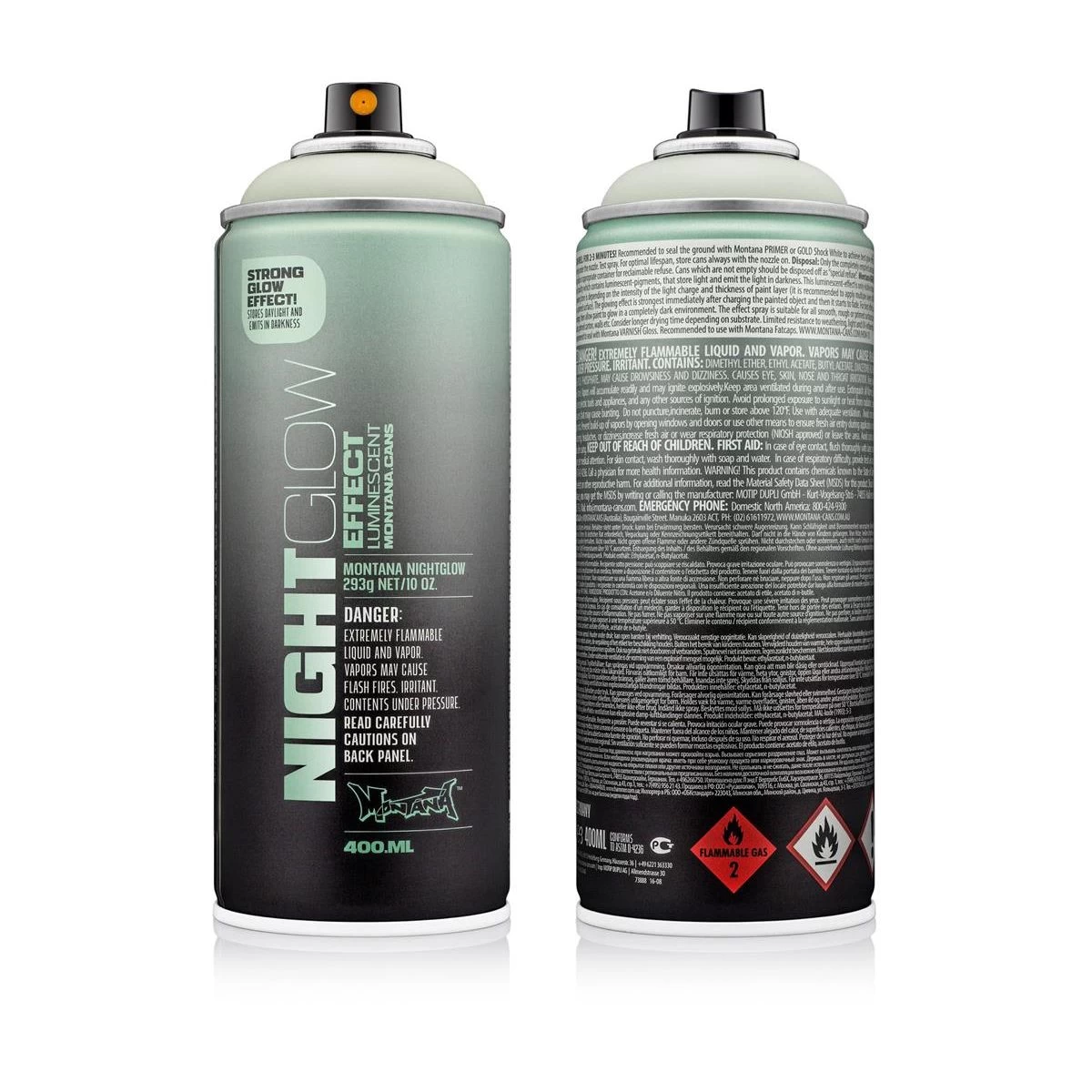 Montana Effekt Spray NightGlow Green (400ml) 1 Montana Effekt Spray NightGlow Green (400ml)
