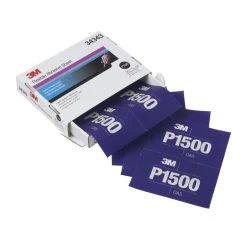 3M Hookit Flexible 34343 Schleifstreifen Lila P1500 140 X 171 Mm (25 Stk)