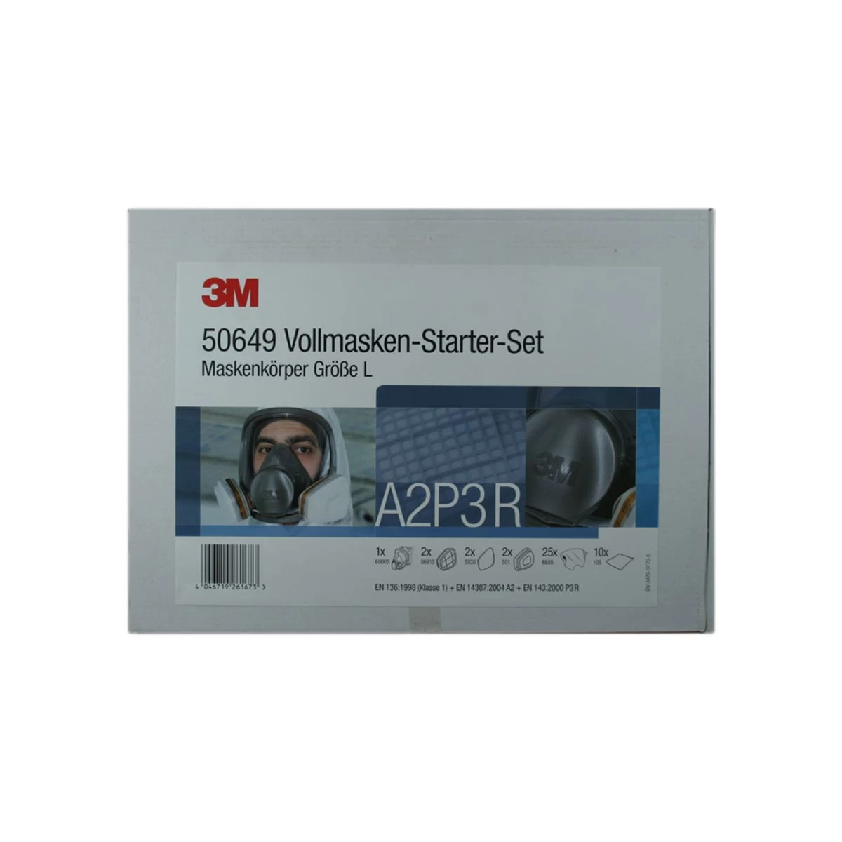 3M Vollmasken-Set 50649 (Large) (1 Stück) 2 3M Vollmasken-Set 50649 (Large) (1 Stück) – Bild 2