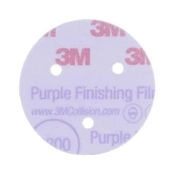 3M Hookit 51267 260L+ Purple P1500 Schleifscheiben 3-fach Gelocht Ø76 Mm (50Stk)