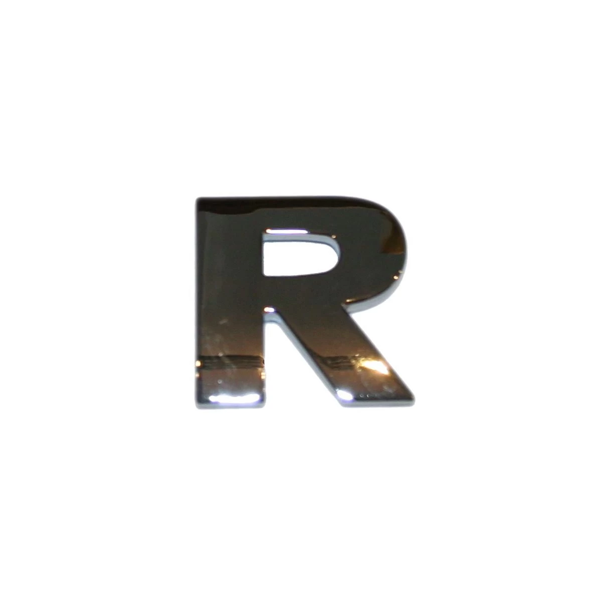 3D Chrombuchstabe R 1 3D Chrombuchstabe R