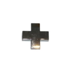 3D Chrombuchstabe + (plus)